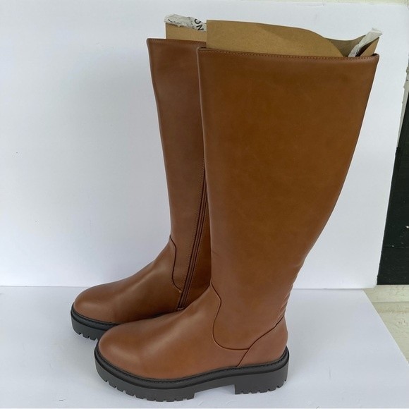 London Fog Shoes Nwt London Rag Axle Round Toe Platform Knee High